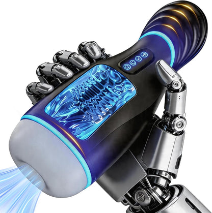 Hands Free Automatic Masturbator Machine Devices with 9 Suction & Telescopic Modes