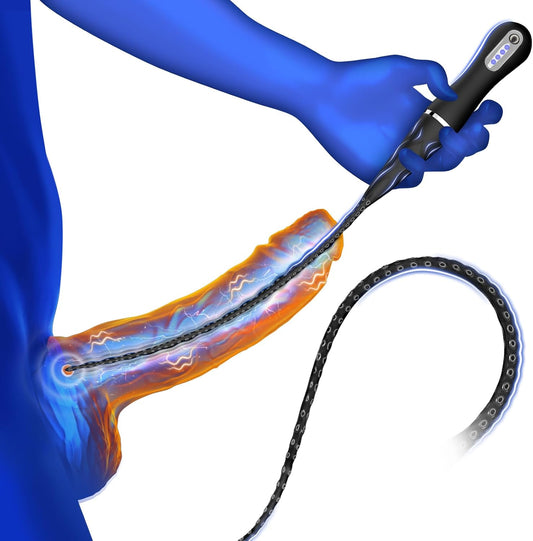Octopus Tentacle Sounding Rods Urethra Vibrator Prostate Massager Penis Plug with 10 Vibration Modes