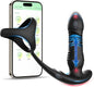 3 IN 1 Prostate Massager Anal Vibrator Butt Plug Stimulator with 10 Thrusting Modes