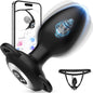 Wearable Vibrator Butt Plug Prostate Massager with 10 Vibration Modes