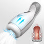 Automatic Blowjob Sex Machine Masturbator with 3 Sucting & 4 Vibrating & Heating