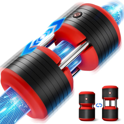 Auto Masturbator Penis Trainer Sex Machine Stroker with 10 Vibrating Modes