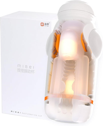 Automatic Masturbator Pocket Pussy Stroker with 10 Vibrating Modes