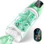 Automatic Masturbator Penis Pump Blowjob Sex Machine with 7 Sucking Thrusting Rotating & 7 Licking Modes