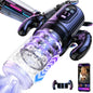 AI Sync Auto Masturbator Penis Pump Enlargers with 7 Thrusting & 7 Rotating & 5 Sucking Modes