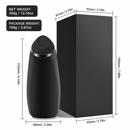 Auto Oral Penis Trainer Vibrator Masturbator with 7 Thrusting & 14 Vibration Modes