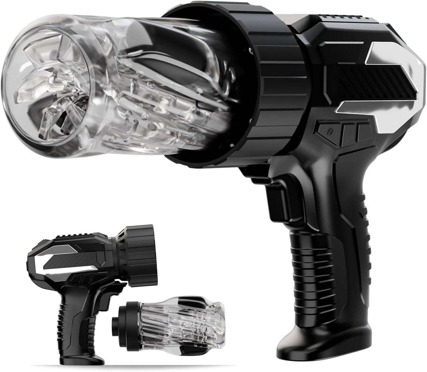 Electric Masturbator Stroker Blowjob Sex Machine with 10 Telescopic & 10 Rotation