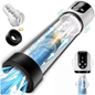 3 IN 1 Dick Enlarger Penis Pump Masturbator Glans Trainer with 5 Suction & 9 Vibration