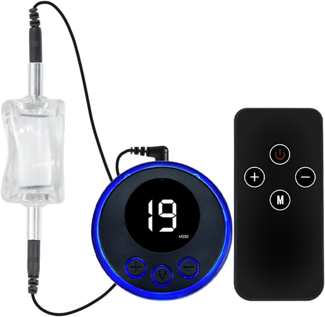 Electric Shock Cock Ring Penis Glans Sleeve Penis Trainer Masturbator
