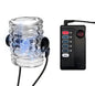 E-stim Testicle Bondage Crusher Pennis Ring Chastity BDSM with 4 Electric Shock Modes