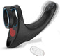 Erection Massager Penis Trainer Vibrator Cock Ring with 9 Powerful Vibration Modes