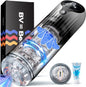 LED Display Automatic Masturbator Penis Pump Blowjob with 9 Rotating & 4 Suction & Licking