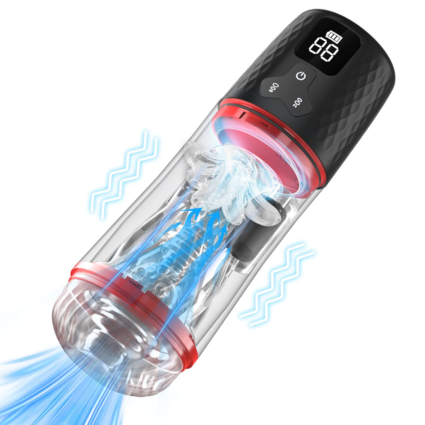 Intelligent Masturbator Penis Pump Stroker Blowjob with 9 Suction & 9 Vibration Modes