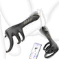 Finger Penis Trainer Vibrator Cock Ring Clitoral Stimulator with 3 Rings & 9 Vibration Modes