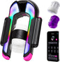 RGB Lighting Automatic Masturbator Sex Machine with 4 Stroke Modes × 4 Speed Levels