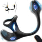 4 IN 1 Penis Vibrator Cock Ring Prostate Massagers Anal Toys with 9 Vibration Modes
