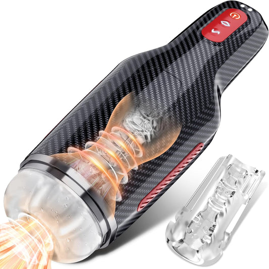 Automatic Male Masturbator Blowjob Sex Machine with 5 Sucking & 10 Vibrating Modes