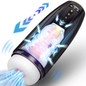 3 IN 1 Automatic Masturbator Stroker Blowjob with 10 Vibrating & Sucking & Thrusting Modes