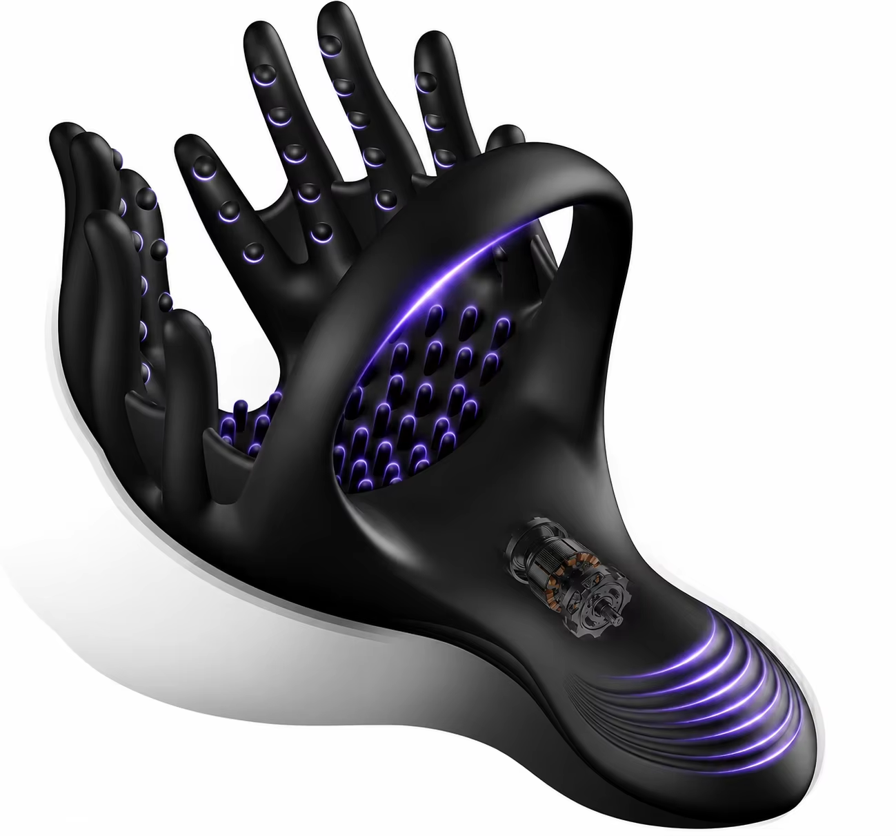 Wearable Testicle Massager Penis Trainer Vibrator Cock Ring mit 10 Vibration Modes