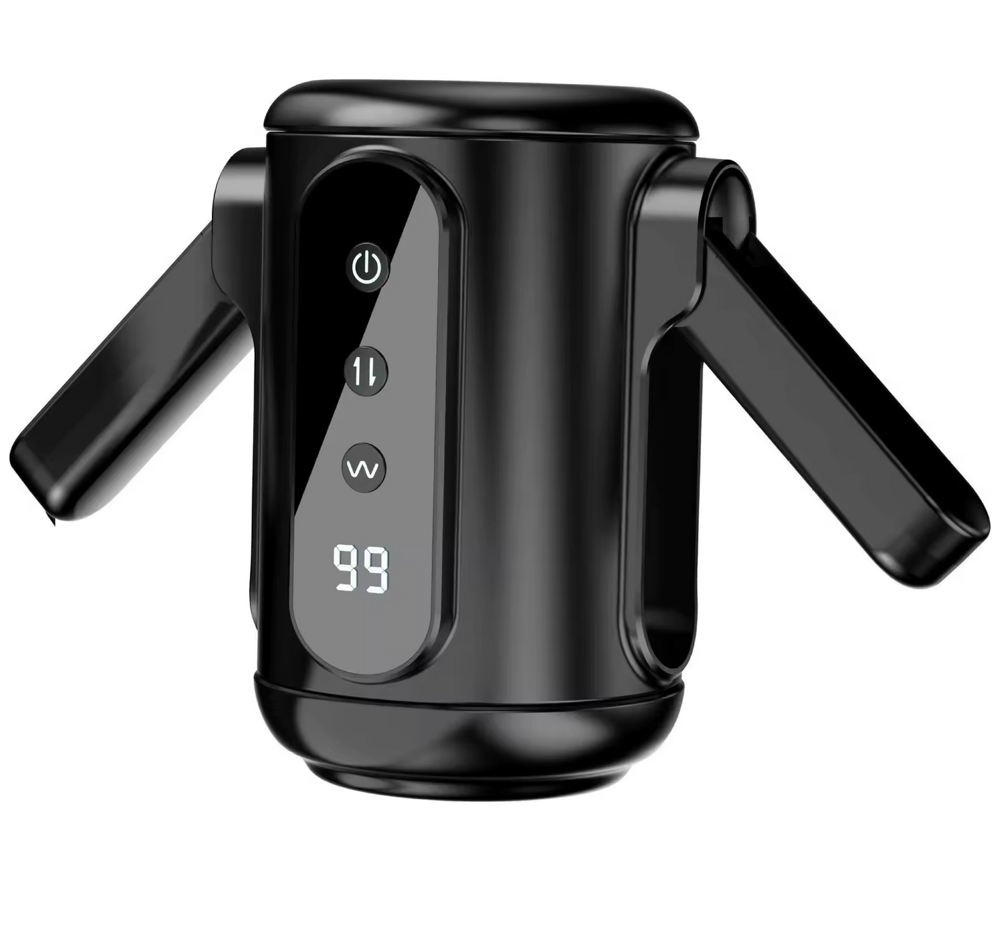 Smart Display Electric Masturbator Penis Glans Stimulator with 9 Thrusting & Vibrating