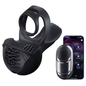 3 IN 1 Penis Trainer Vibrator Cock Ring Massager with 10 Vibration Modes