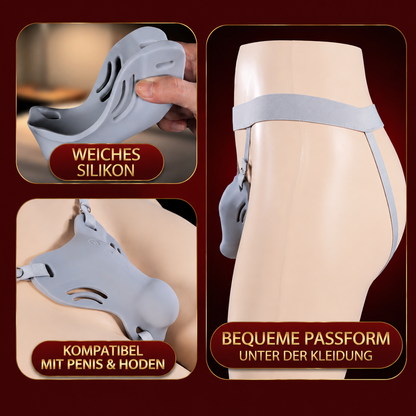 3 IN 1 Intelligent Penis Trainer Vibrator Masturbator with 9 Powerful Vibration Modes