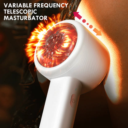 Dual Open-Ended Automatic Masturbator Blowjob with 7 Thrusting Modes