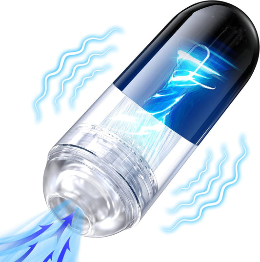 3 IN 1 Automatic Male Masturbator Stroker with 10 Vibrating & 5 Sucking Modes