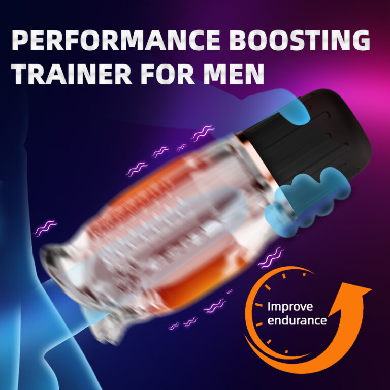 3 IN 1 Penis Trainer Vibrator Masturbator with 10 Vibrating & Licking & Heating Modes