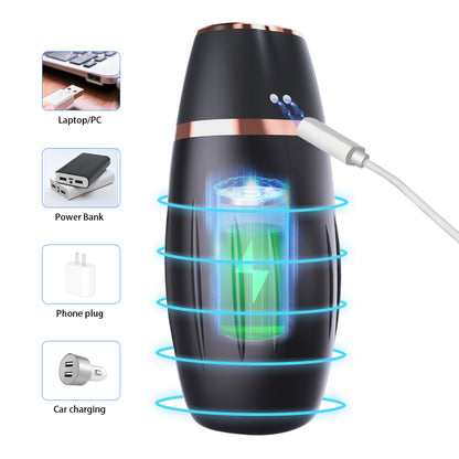 Automatic Masturbator Penis Training Device with Telescopic & Suction & Clamping