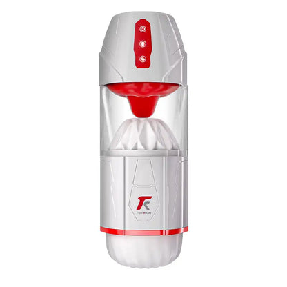Automatic Masturbator Penis Pump Blowjob with 10 Suction & 10 Tongue Licking Modes