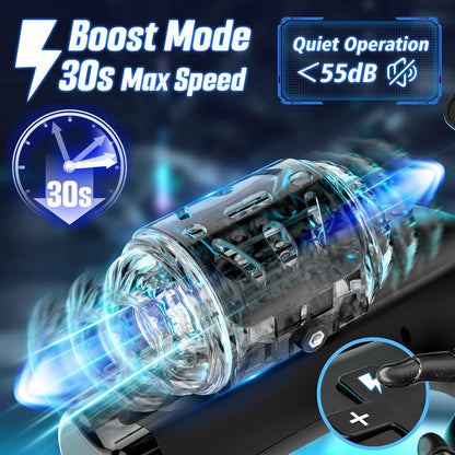 Automatic Masturbator Stroker Blowjob Sex Machine  with 5 Speed & 10cm Thrusting Modes