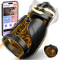 360° Wrapped Penis Trainer Vibrator Cock Ring with 10 Swing and 10 Vibration Modes