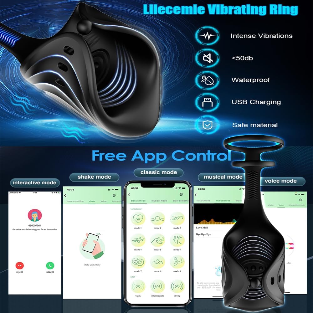 2 IN 1 Electric Penis Trainer Vibrator Stimulator Masturbator with 10 Vibration Modes