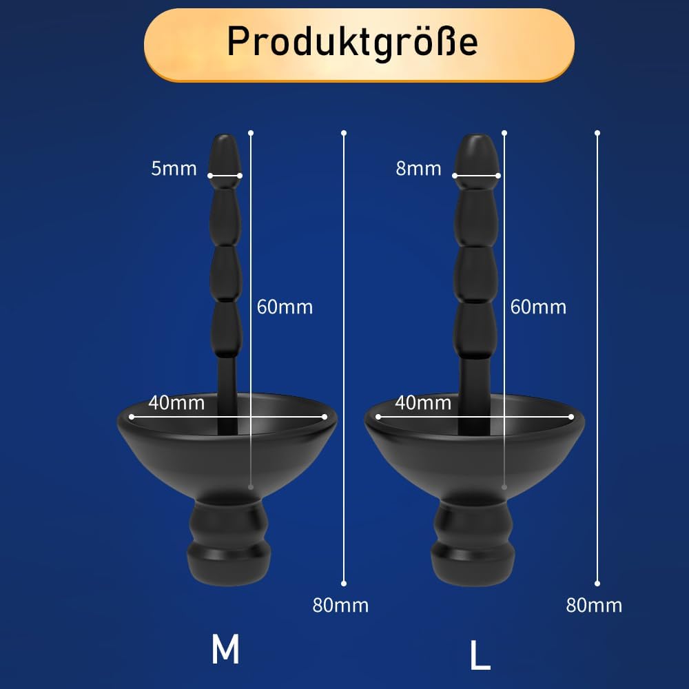 Electric Shock Penis Trainer Urethral Dilators Set with Multiple Stimulation Levels