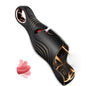 Wing-Open Penis Trainer Vibrator Stroker Blowjob with 10 Vibration & Tongue Licking Modes