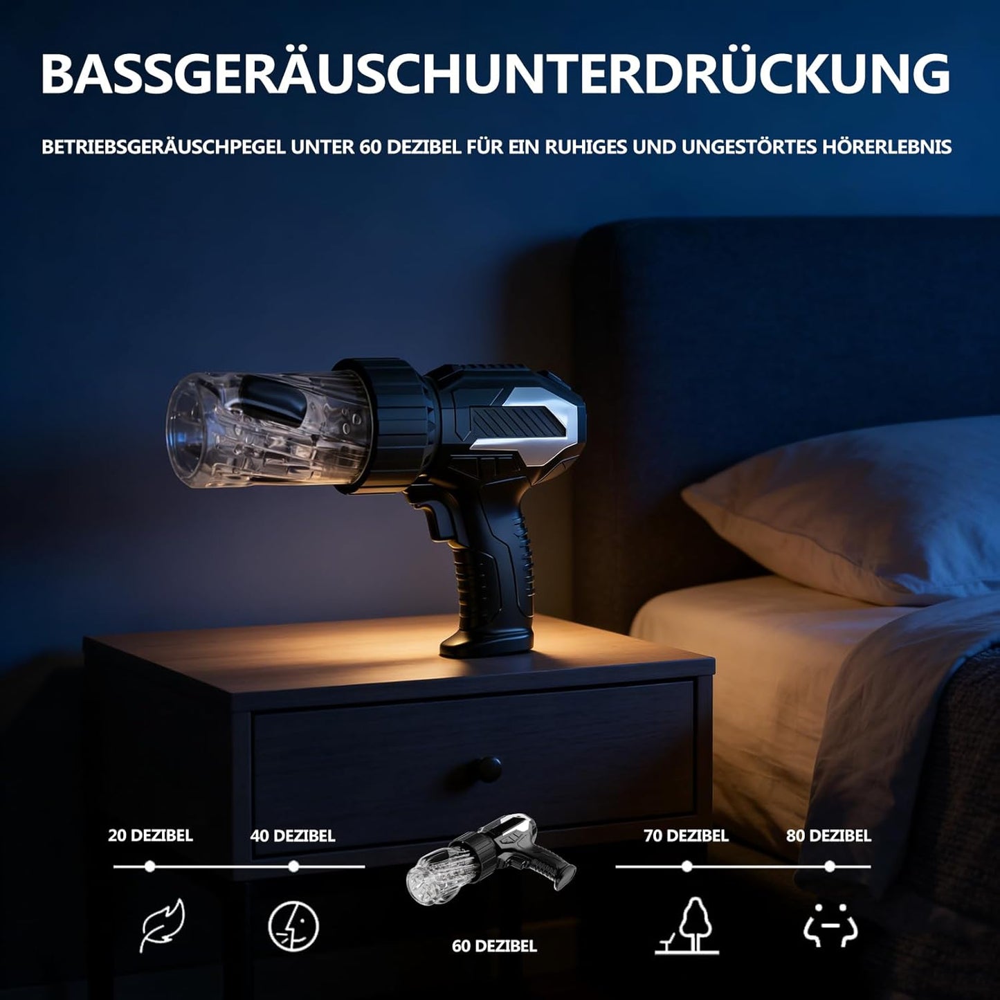 Electric Masturbator Stroker Blowjob Sex Machine with 10 Telescopic & 10 Rotation