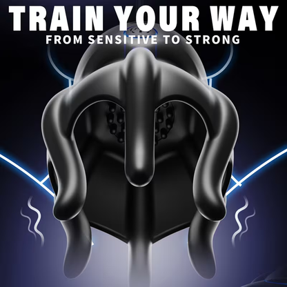 Electric Penis Trainer Vibrator Glans Stimulator with Urethral Sound & 10 Vibration Modes