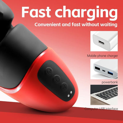 Electric Penis Trainer Glans Stimulator Masturbator with 10 Vibration Modes