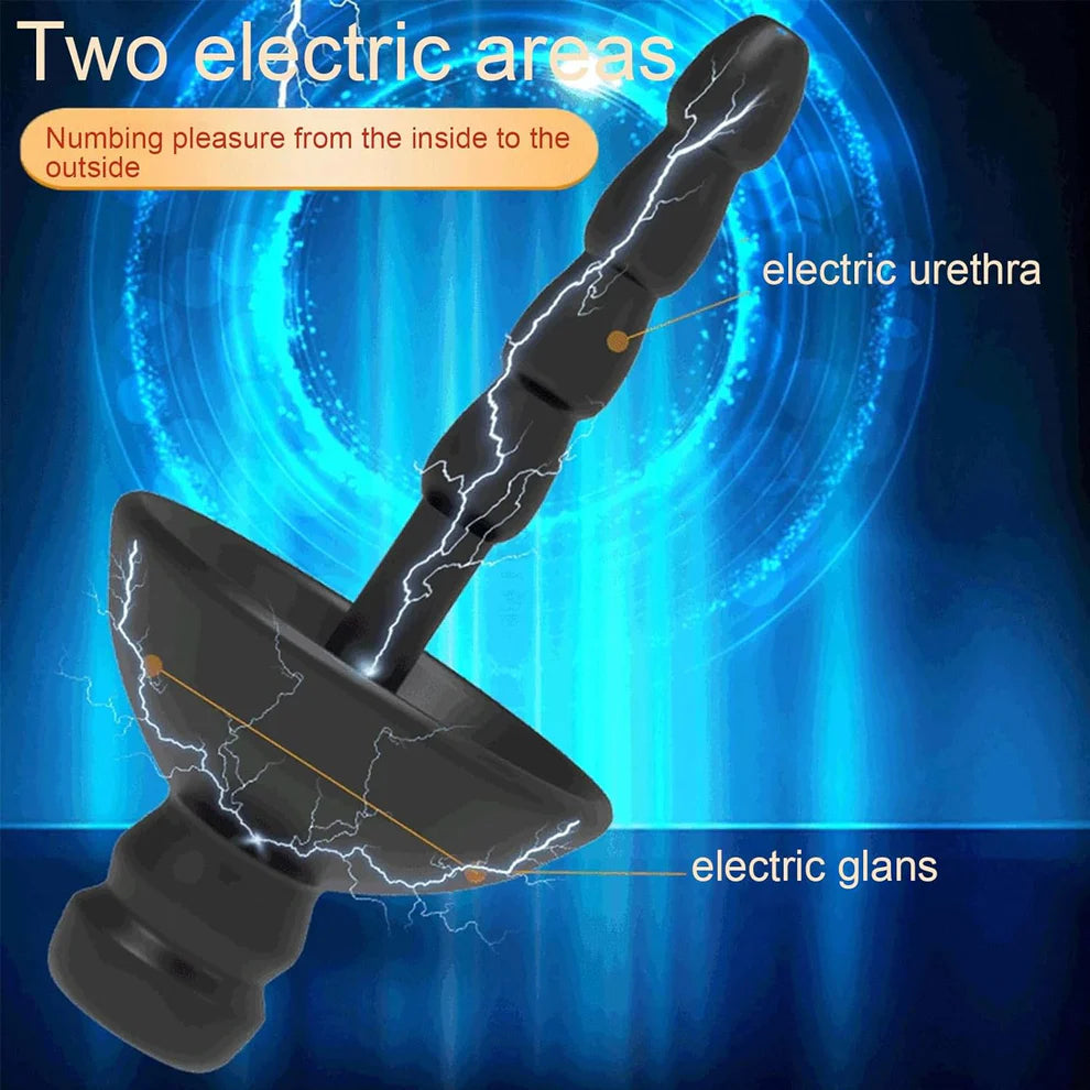 Electric Shock Penis Trainer Urethral Dilators Set with Multiple Stimulation Levels