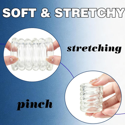 E-stim Testicle Bondage Crusher Pennis Ring Chastity BDSM with 4 Electric Shock Modes