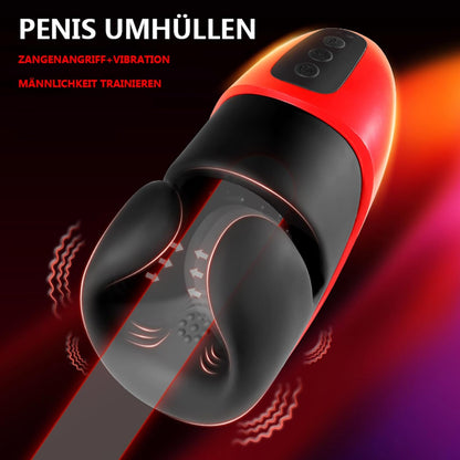 Electric Penis Trainer Glans Stimulator Masturbator with 10 Vibration Modes