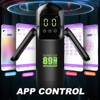 Automatic Masturbator Stroker Blowjob Sex Machine with 7 Sucking & Vibrating Modes