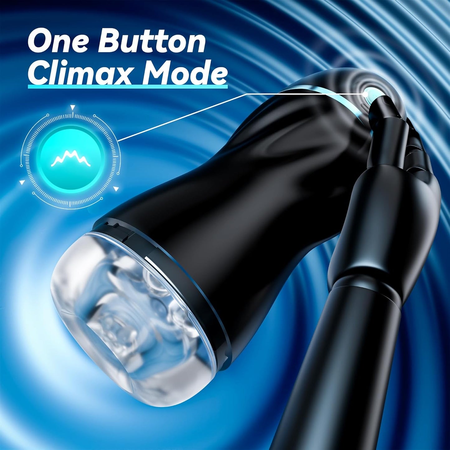 AI Interactive Masturbator Stroker Blowjob with 7 Vibration & Suction Modes