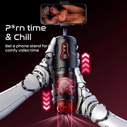 Automatic Masturbator Penis Pump Stroker Blowjob with 5 Thrustings & 9 Rotations