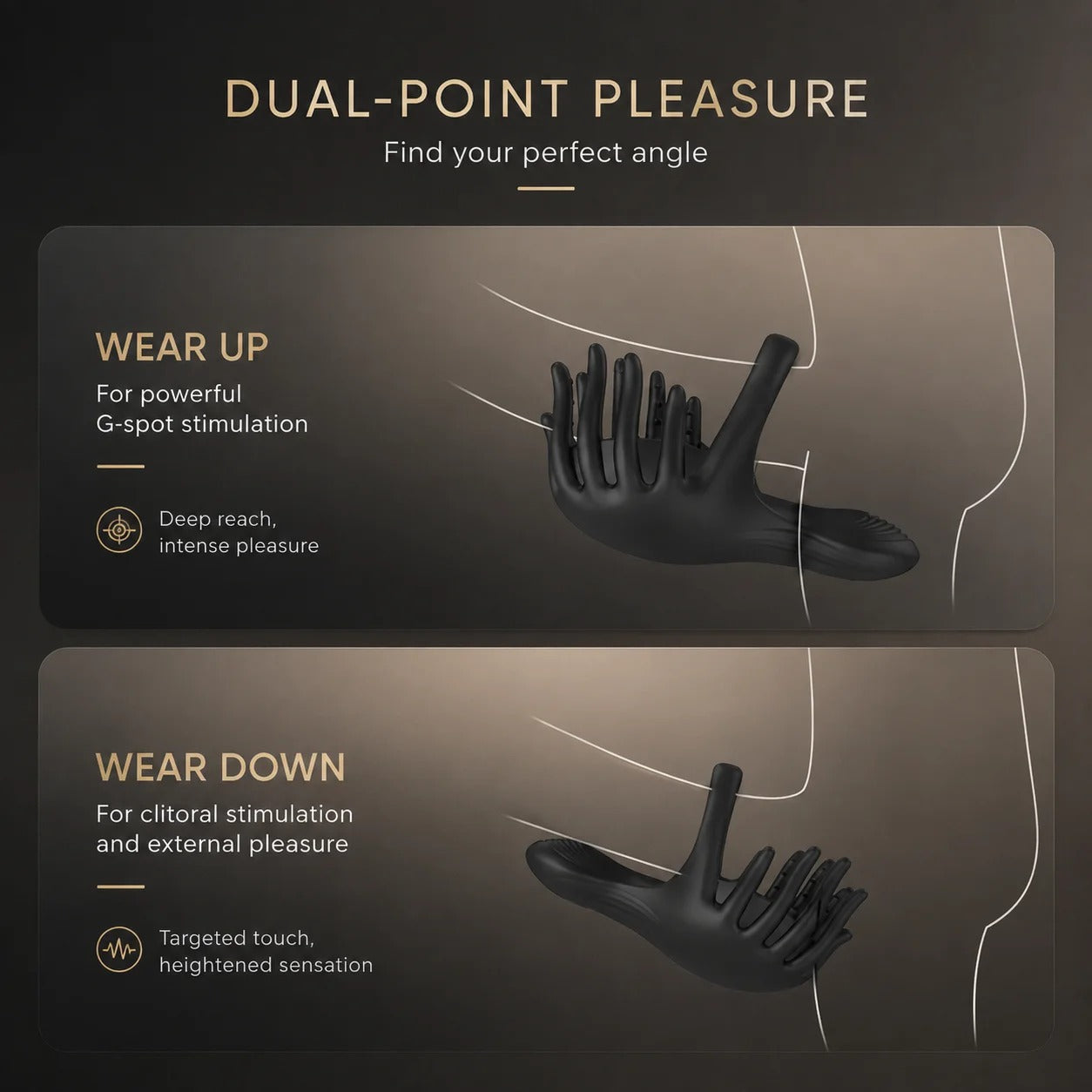 Wearable Testicle Massager Penis Trainer Vibrator Cock Ring mit 10 Vibration Modes