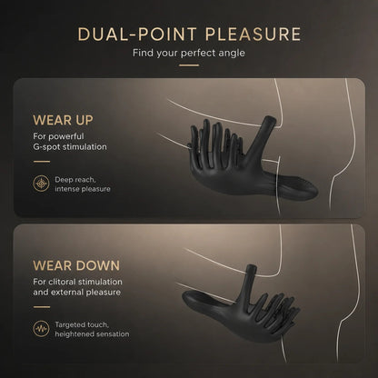 Wearable Testicle Massager Penis Trainer Vibrator Cock Ring mit 10 Vibration Modes