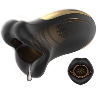 Electric Penis Trainer Glans Stimulator Masturbator with 6 Vibration Stimulation Modes