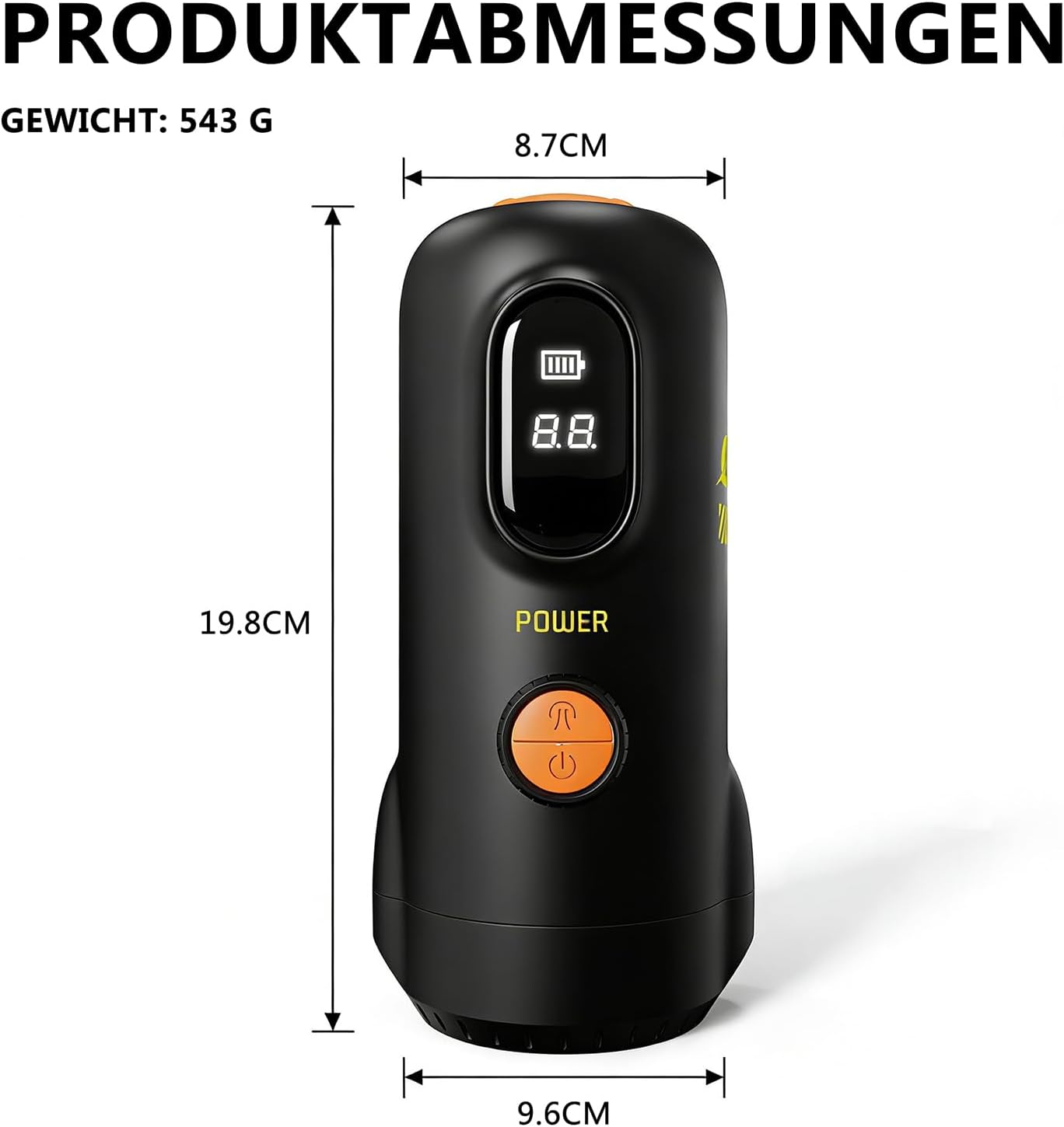 Automatic Masturbator Penis Trainer Blowjob Machine with 9 Vibration & Suction Modes