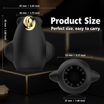 Electric Glans Vibrator Penis Trainer Masturbator with 10 Vibration Modes